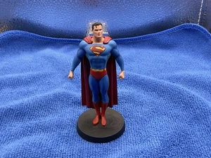 DC EAGLEMOSS 4” Heavy Lead Figurine-SUPERMAN- Loose No Box or Magazine 2008 - Picture 1 of 8