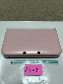 3DS LL XL pink white Japan Nintendo Console Japanese B529