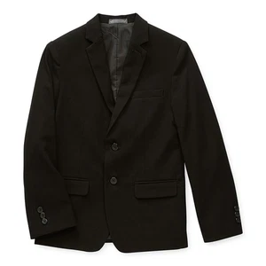 Van Heusen Little & Big Boys Suit Jacket - BLACK 10 - Picture 1 of 4