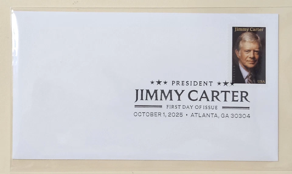 U.S.A.: Jimmy Carter. First Day Cover. 10.01.2025 - Image 1 of 1