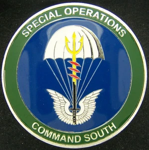 Special Operations Command South SOCSOUTH 2 Star Commander Challenge Coin - Picture 1 of 2