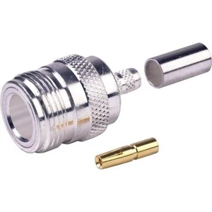 RF Industries N Female Connector for RG58/U, RG58A/U, RG141, Ultralink RFN-1027 - Picture 1 of 1