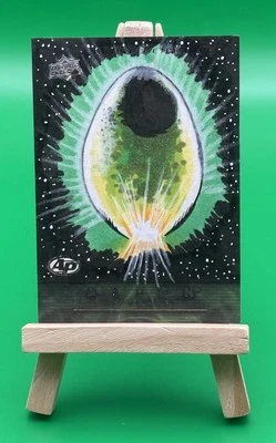 2016 Upper Deck Alien Anthology AP Sketch Card By Rich Molinelli - Image 1 of 2