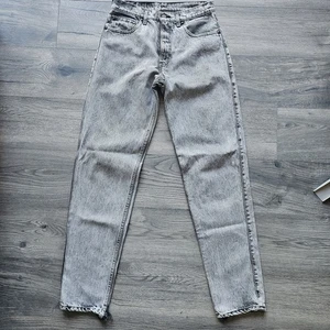 Levi's 550 Straight Leg Jeans Women's Grey W30 L36 Long Made In USA - Picture 1 of 8