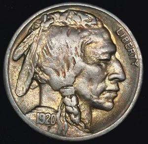 1920-S BUFFALO NICKEL ~ TOUGHER DATE COIN ~ AU - Picture 1 of 2