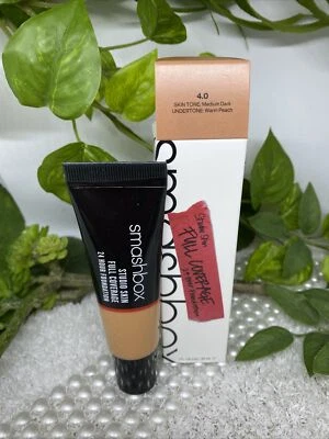 Smashbox Studio Skin Full Coverage 24 Hour Foundation 4.0 Medium Dark/Warm Peach - Bild 1 von 4