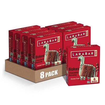 Brownie de chocolate Larabar Kids barras sin gluten 0,96 oz barras 6 quilates paquete de 8 Foto 1 de 4