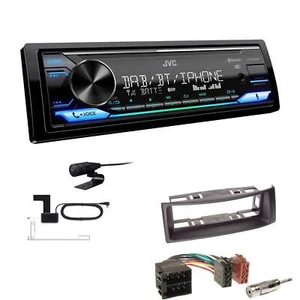 JVC Digital 1-DIN Autoradio DAB+ Bluetooth für Renault Megane II 2003-2009 - Bild 1 von 6