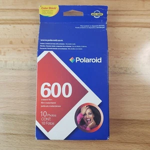 Collectable Polaroid 600 High Definition Instant Film Pack Of 10 Sealed Expired  - Picture 1 of 7