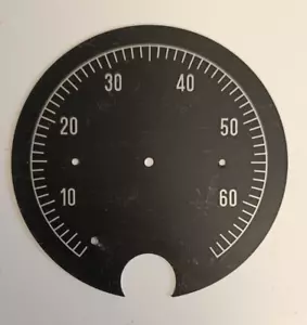 QUADRANTE CONTAGIRI 6.000 AUTO ANNI 60/70 DIAL REVCOUNTER - Bild 1 von 4
