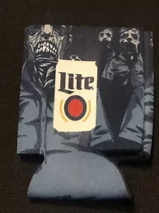 LICENSED MILLER LITE 12 OZ BEER CAN "HALLOWEEN" KOOZIE NEW COOZIE - Picture 1 of 7