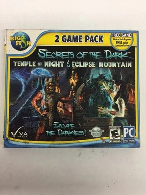 Secrets Of The Dark 2 Game Pack Temple Of Night - Eclipse Mountain (PC 2013) NEW - Image 1 of 2