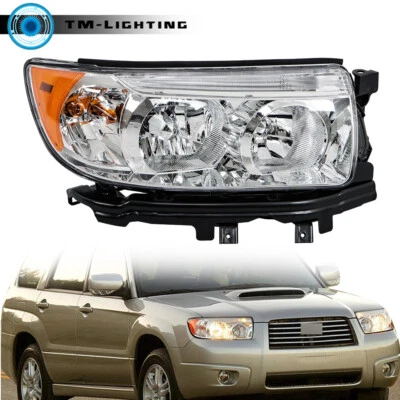 For 2006 2007 2008 Subaru Forester Wagon Right Passenger Side Headlight Headlamp - Image 1 of 4