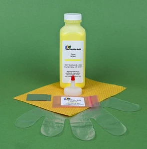 Samsung CLP-600 CLP-650 CLPK660B Yellow Toner Refill Kit w/Chip. 150gr. 4K Pages - Picture 1 of 1