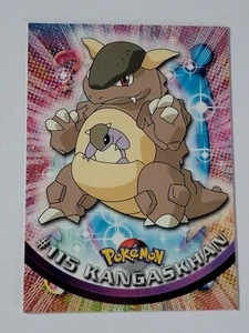 Pokémon Topps #115 KANGASKHAN Lámina No Holo TV Edición Animada Casi Nuevo/M - Imagen 1 de 2