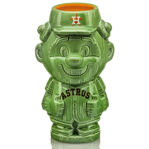 Geeki Tikis MLB Mascot 26-Ounce Ceramic Mug | Houston Astros, Orbit Cover