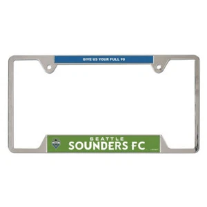 Seattle Sounders License Plate Frame Metal Special Order - Picture 1 of 1