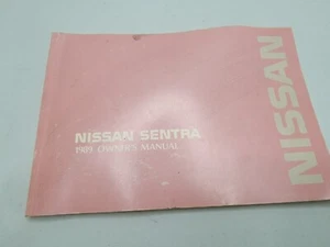 1989 Nissan Sentra Owners Manual OEM Used Book - Bild 1 von 6