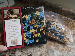 Face to Face Cubist Strategy Game from Alex Beard Untamed Games, Complete, XLNT - Picture 1 of 9
