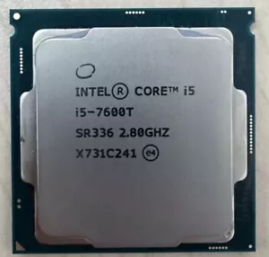 7gen Intel Core i5-7600T SR336 quad-core 2.8GHz LGA1151 desktop CPU processor - Picture 1 of 1