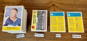 1964 Philidelphia Football Cards 1-198 (P-NM) - You Pick - Complete Your Set