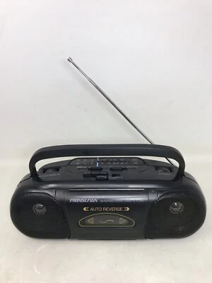 BOOMBOX MELODÍAS COLOR DISEÑO SONIDO AÑOS 80 VINTAGE Negro 4635 Foto 1 de 4