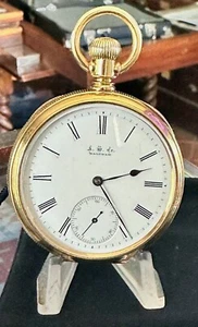 American Watch Co. 1872 Dome Model 21j Open Face Made for the 1876 Centennial - Picture 1 of 16