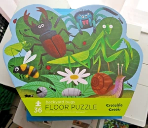 Crocodile Creek  Backyard  bugs  36-piece puzzle - NEW - Picture 1 of 1
