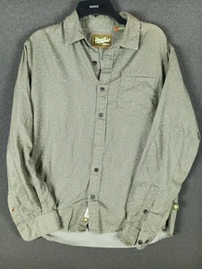 Howler Bros Long Sleeve Button Down Men Shirt Size Medium Pockets Geometric - Picture 1 of 11