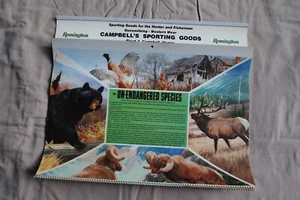1985 REMINGTON WILDLIFE ART CALENDAR - Picture 1 of 11