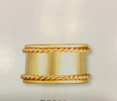 Phillip Gavriel 14kt Yellow Gold Lucia Band Ring 5 grams - 11.5MM  - Image 1 of 3