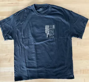 Travis Scott Birds Eye View Tour Tee Black Extra Large Rare - Picture 1 of 5
