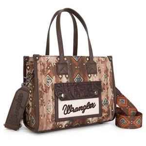 Wrangler Aztec Tote Bag for Women Western Purses and Handbags Boho Shoulder B... - Picture 1 of 6