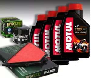 KIT TAGLIANDO OLIO MOTUL 7100 10W30 FILTRI OLIO HONDA X-ADV 750 XADV 2017 2018 - Imagen 1 de 1