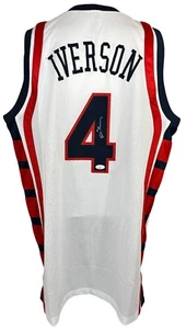 Allen Iverson autographed signed jersey NBA Philadelphia 76ers JSA COA - Picture 1 of 4