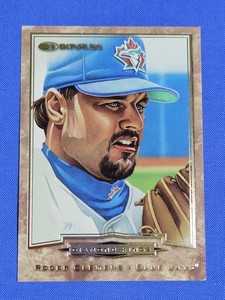 1998 Donruss Roger Clemens Diamond Kings /10000 #14  Rocket Cy Young MVP