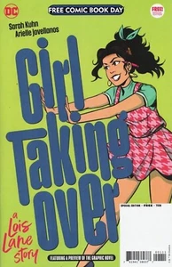 Girl Taking Over: A Lois Lane Story FCBD 2023 Casi nuevo Día del Cómic Gratis - Imagen 1 de 1