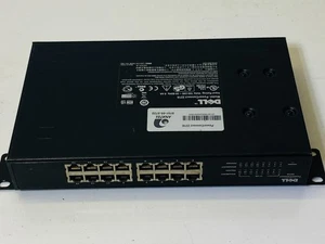 Conmutador Dell PowerConnect 2216 16 puertos Fast Ethernet montable en rack - Imagen 1 de 4