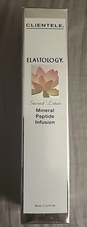 Clientele Elastology Sacred Lotus Mineral Peptide Infusion NIB 2.3Oz Okinawa Sea - Image 1 of 4