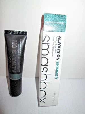Smashbox ALWAYS ON CREAM SHADOW Eyeshadow EMERALD SHIMMER Full Size NIB - Image 1 of 2