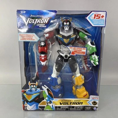 Dreamworks Ultimate Voltron Legendary Defender 14” Figura Luz y Sonido NUEVO Foto 1 de 4