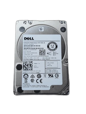 Dell 1.2TB WXPCX  12Gb/s 2.5" SAS Server Hard Drive ST1200MM0088 - Image 1 of 3