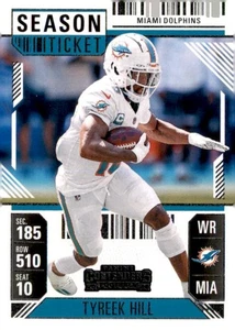 2024 Panini Contenders #62 Tyreek Hill Season Ticket Retail - Picture 1 of 2