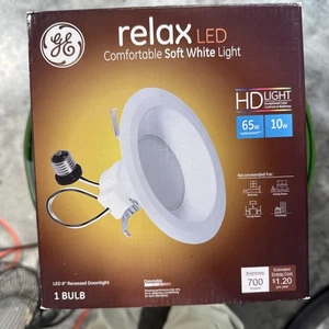 GE Relax LED Soft White HD LED 6” Recessed Downlighting - Picture 1 of 2