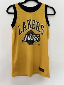 NBA Los Angeles Lakers LA 12- 13Years JAMES #6 Youth Jersey Shirt Kit Shorts - Picture 1 of 8