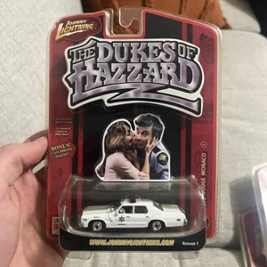 Johnny Lighting The Dukes Of Hazzard White 1977 Dodge Monaco #5 - Picture 1 of 6