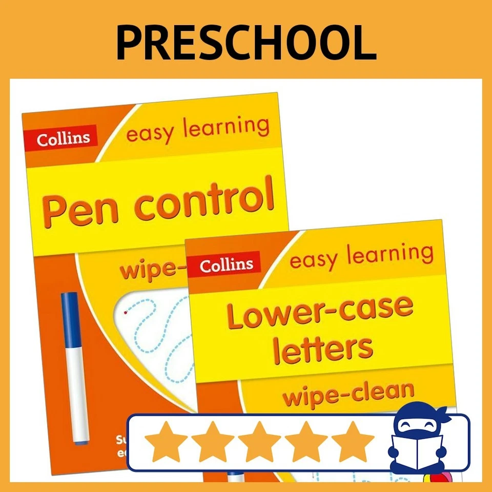 Pre-School Handwriting Practice Pack Ages 3-4 Collins with Answers NEW - Image 1 of 1
