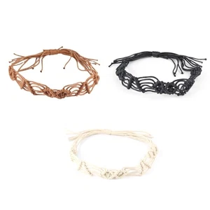 Boho Bracelet Boho Hair Tie Boho Hat Band Straw Hat Band Cowboy Hat Band - Picture 1 of 11