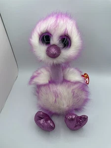 New Ty Beanie Boos KENYA Purple Lavender Ostrich Jumbo Large Bird 16" 2019 - Picture 1 of 14