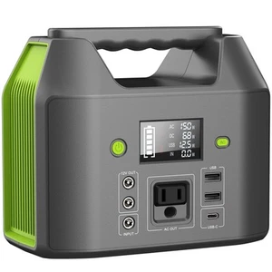 Portable Power Station 150W 155Wh, EnginStar Power Bank with 110V AC Outlet, ... - Picture 1 of 7